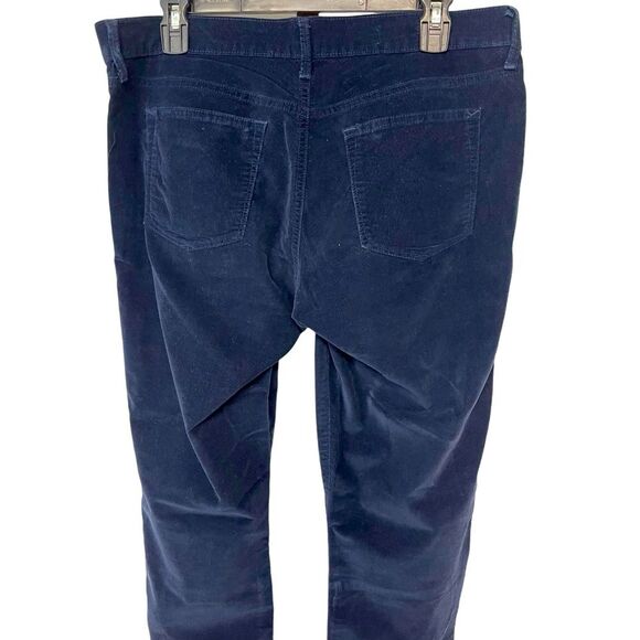 Gap 1969 Navy Blue Corduroy Legging Jean Size 32R - Picture 4 of 11
